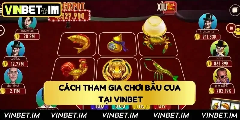 Bầu Cua Online - Trải Nghiệm Cá Cược Đỉnh Cao Tại Vinbet Hướng dẫn tham gia bầu cua online cho newbie